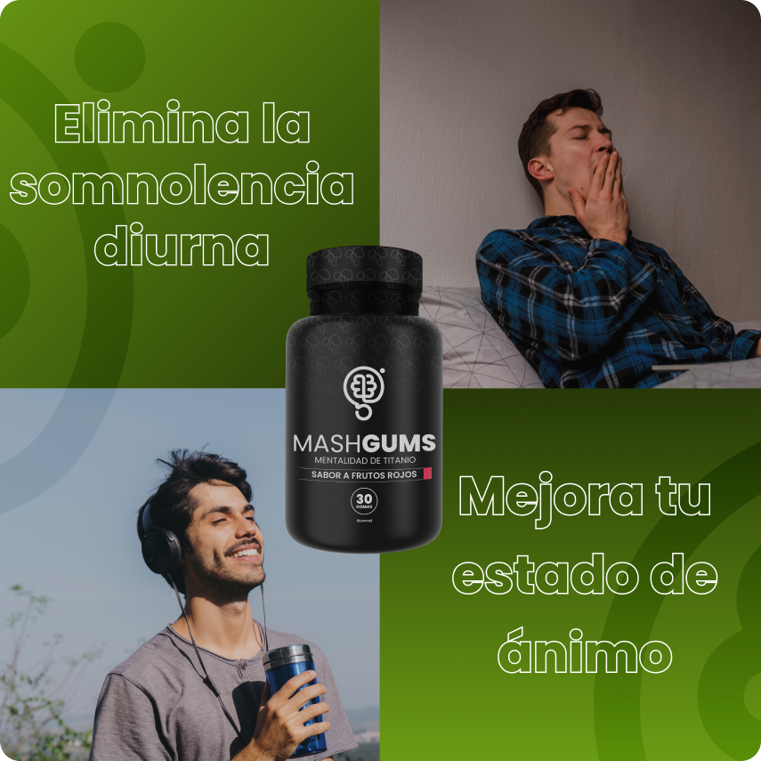 Gomitas Mashgums | Energía limpia y constante todo el día